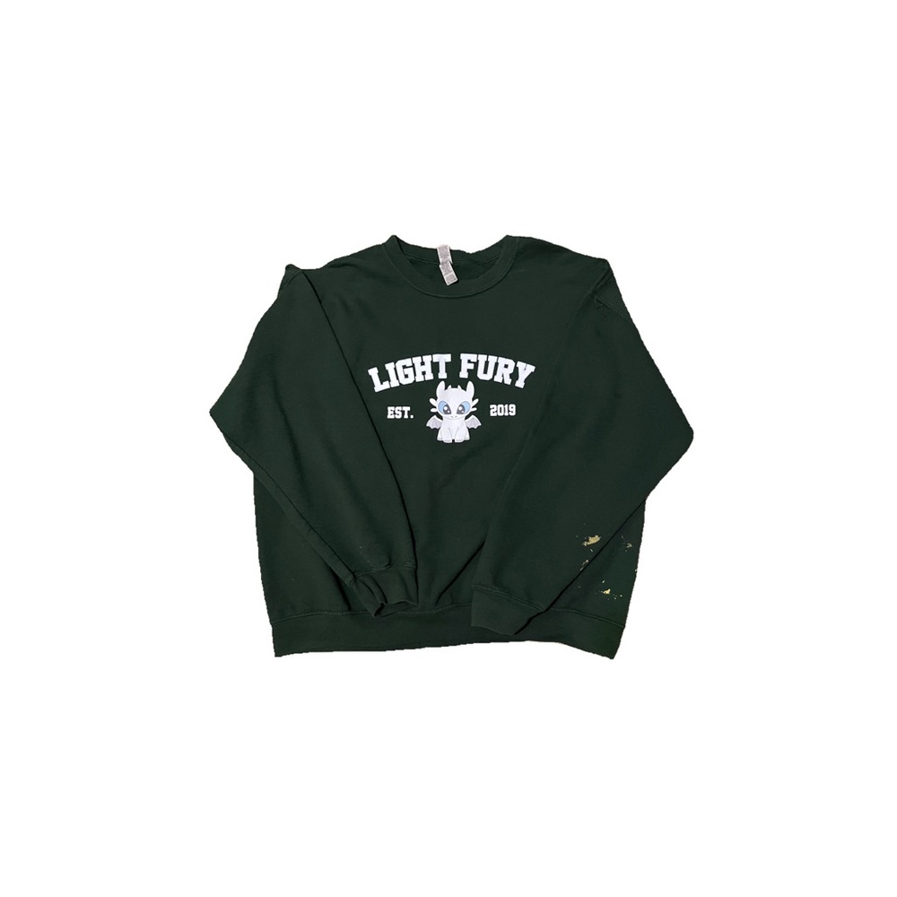 Gildan Dark Green Cowl Neck Sweater